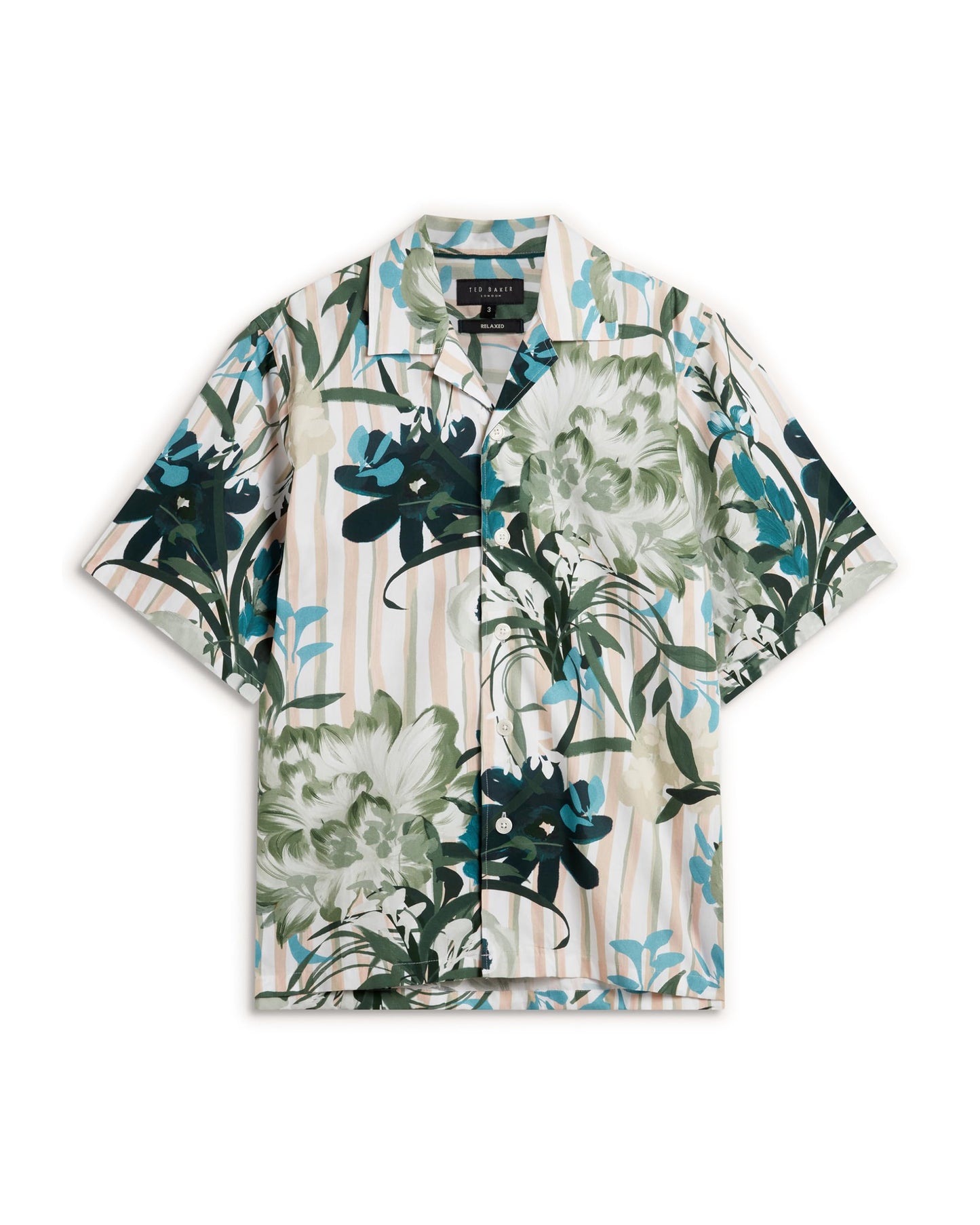 Relaxed Fit Short-Sleeve Camp Shirt