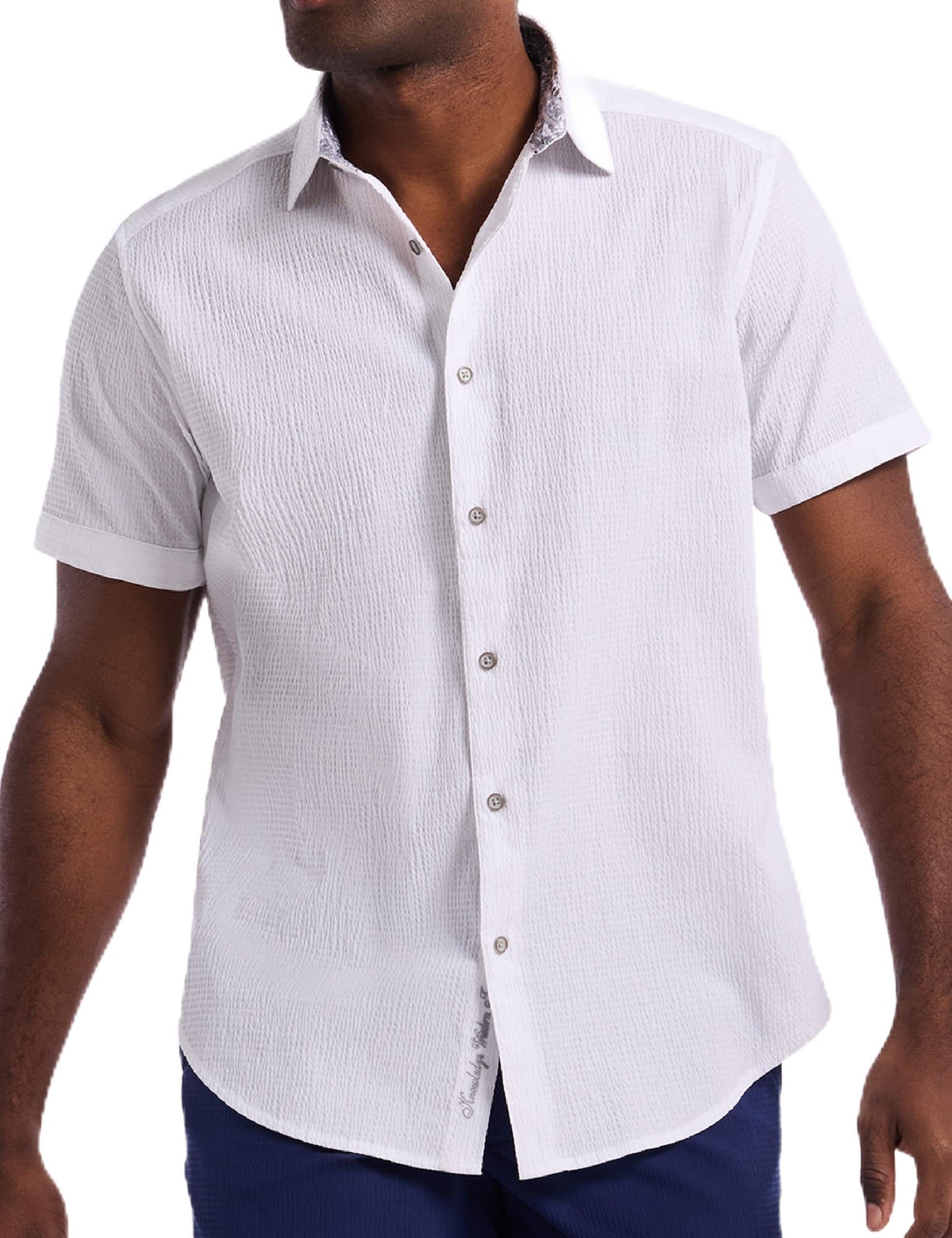 Short Sleeve Button-Down Shirt