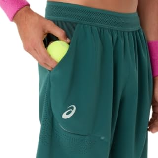 Laser-Cut Tennis Shorts