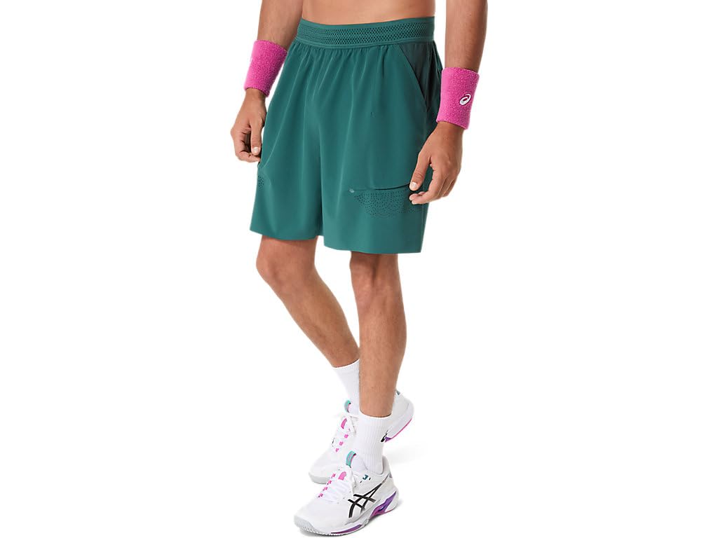 Laser-Cut Tennis Shorts
