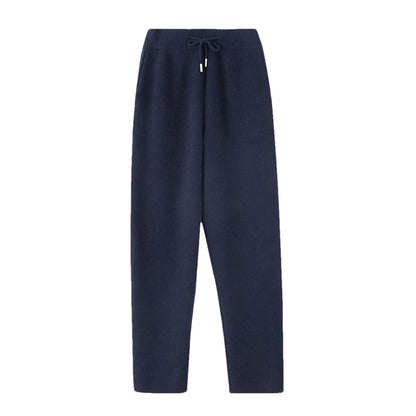 Cashmere Knit Long Pants