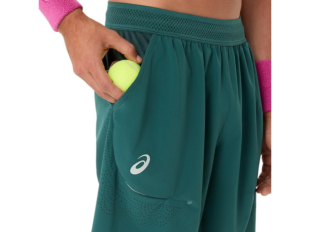 Laser-Cut Tennis Shorts