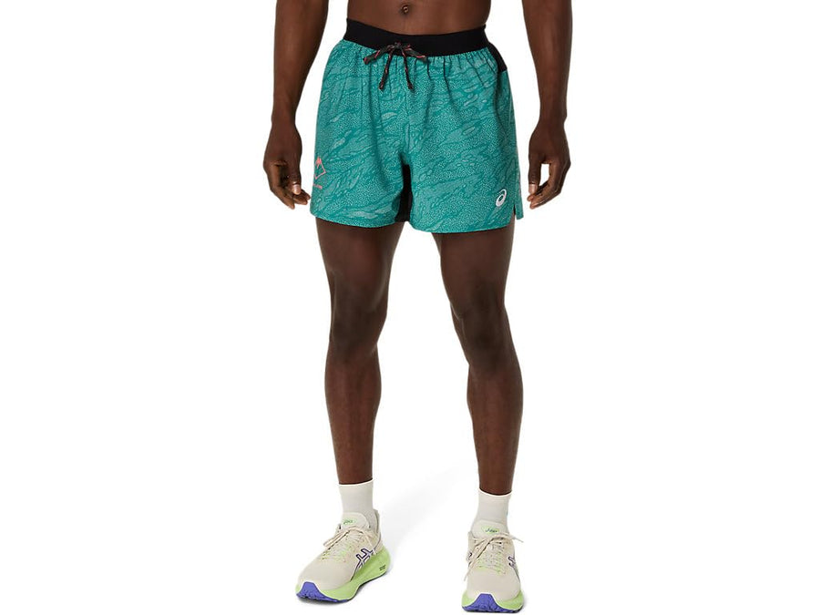 Printed Trail Running Shorts
