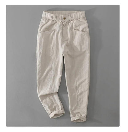 Lightweight Drawstring Cargo Pants
