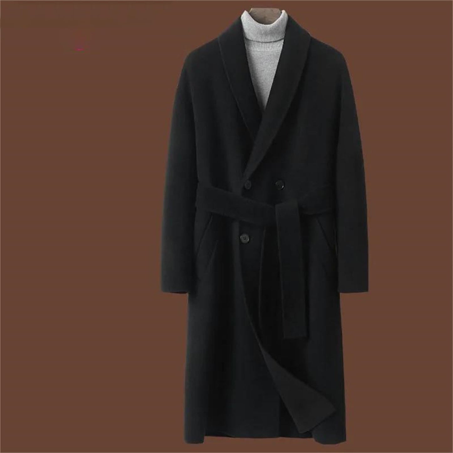 Double-Sided Wool Winter Coat