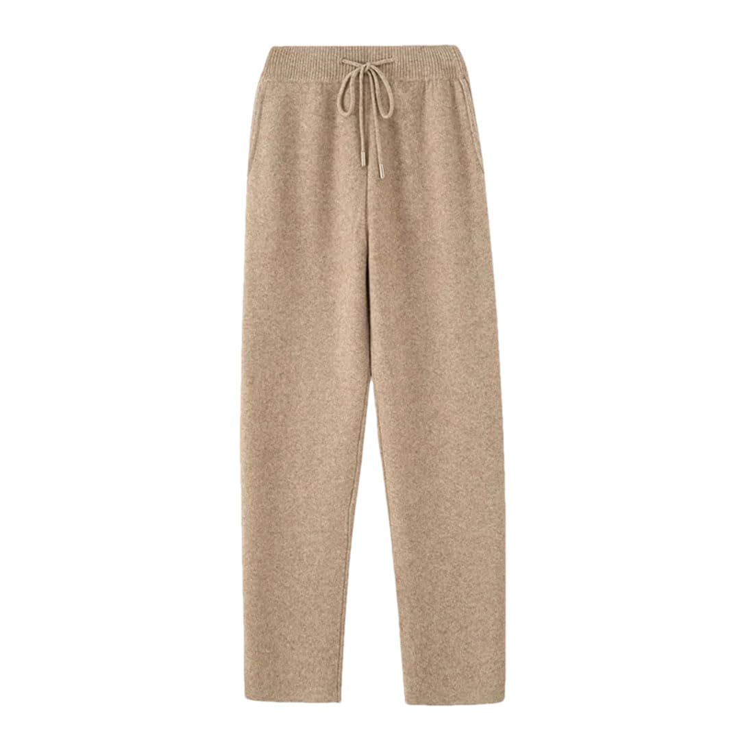 Cashmere Knit Long Pants