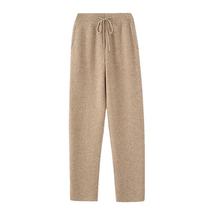 Cashmere Knit Long Pants