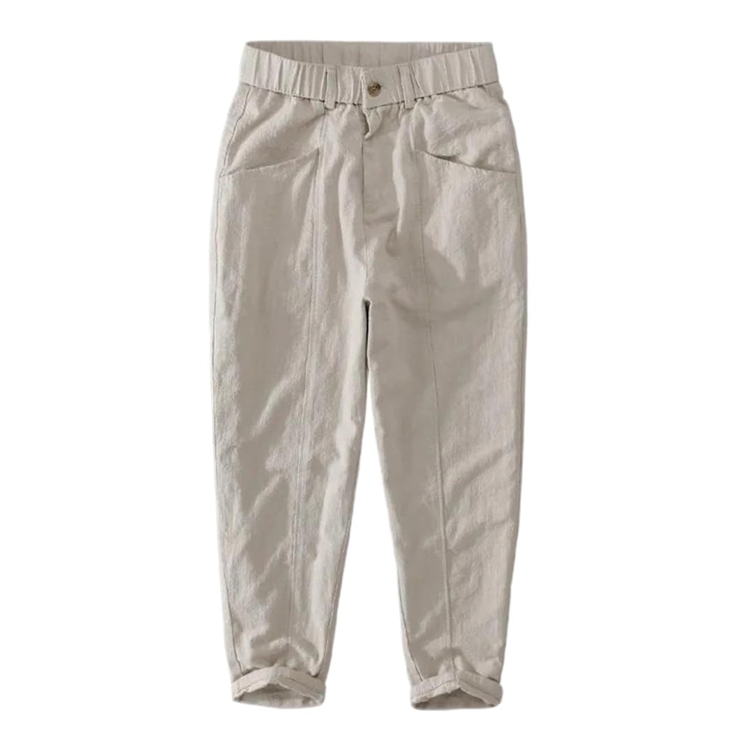Lightweight Drawstring Cargo Pants