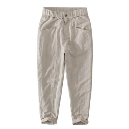 Lightweight Drawstring Cargo Pants