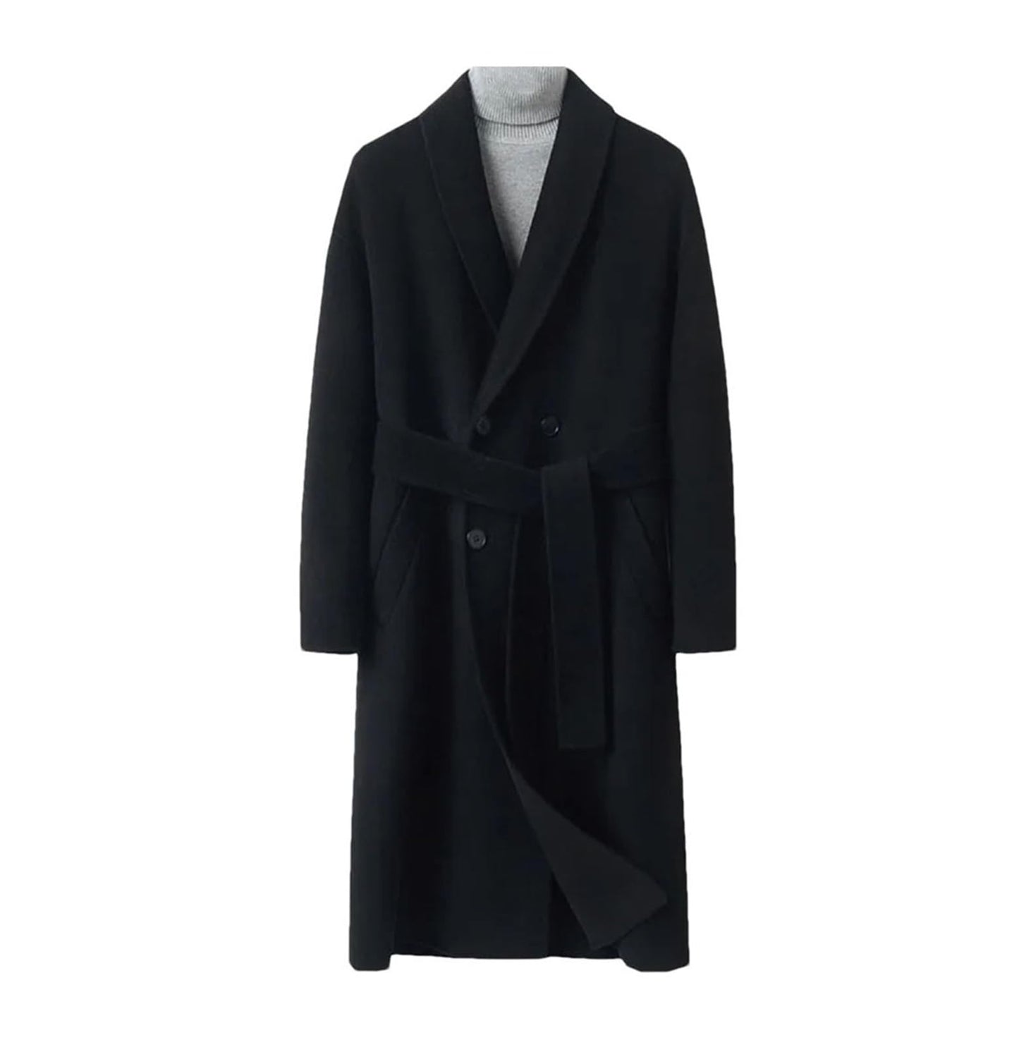 Double-Sided Wool Winter Coat