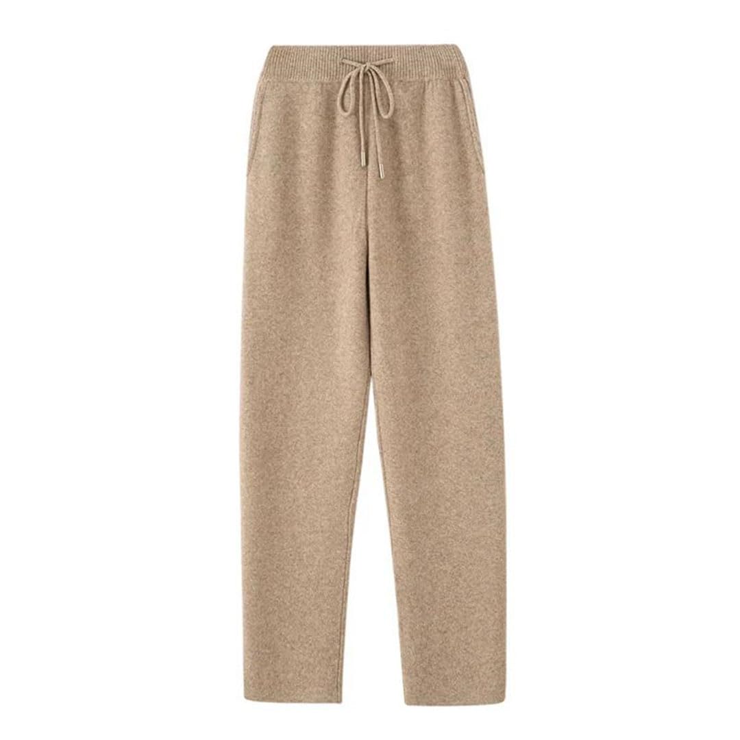 Cashmere Knit Long Pants