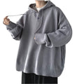 Hooded Knit Pullover Sweater