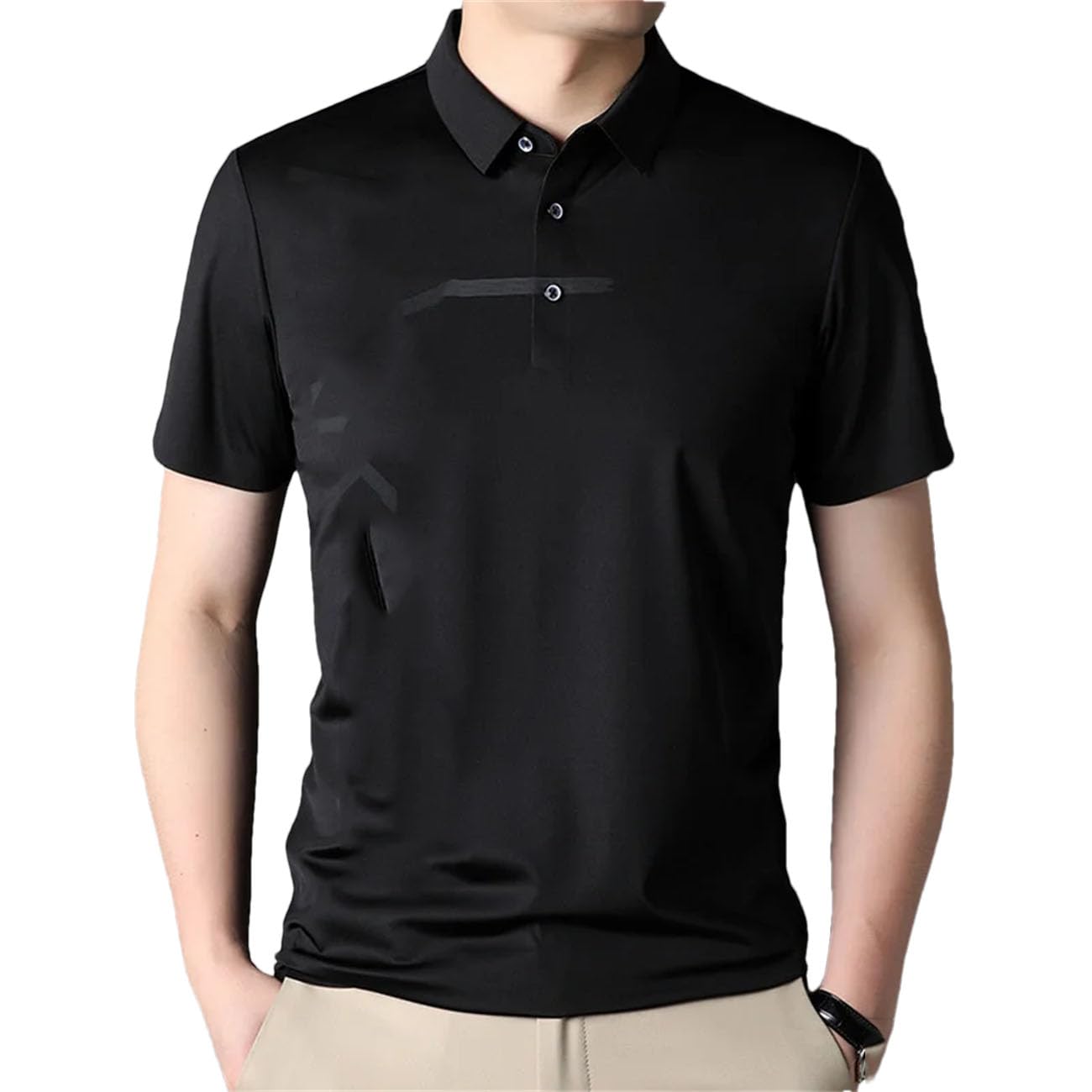 Slim Fit Short-Sleeve Polo Shirt