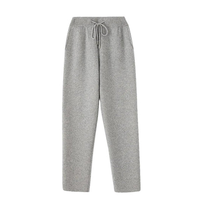 Cashmere Knit Long Pants