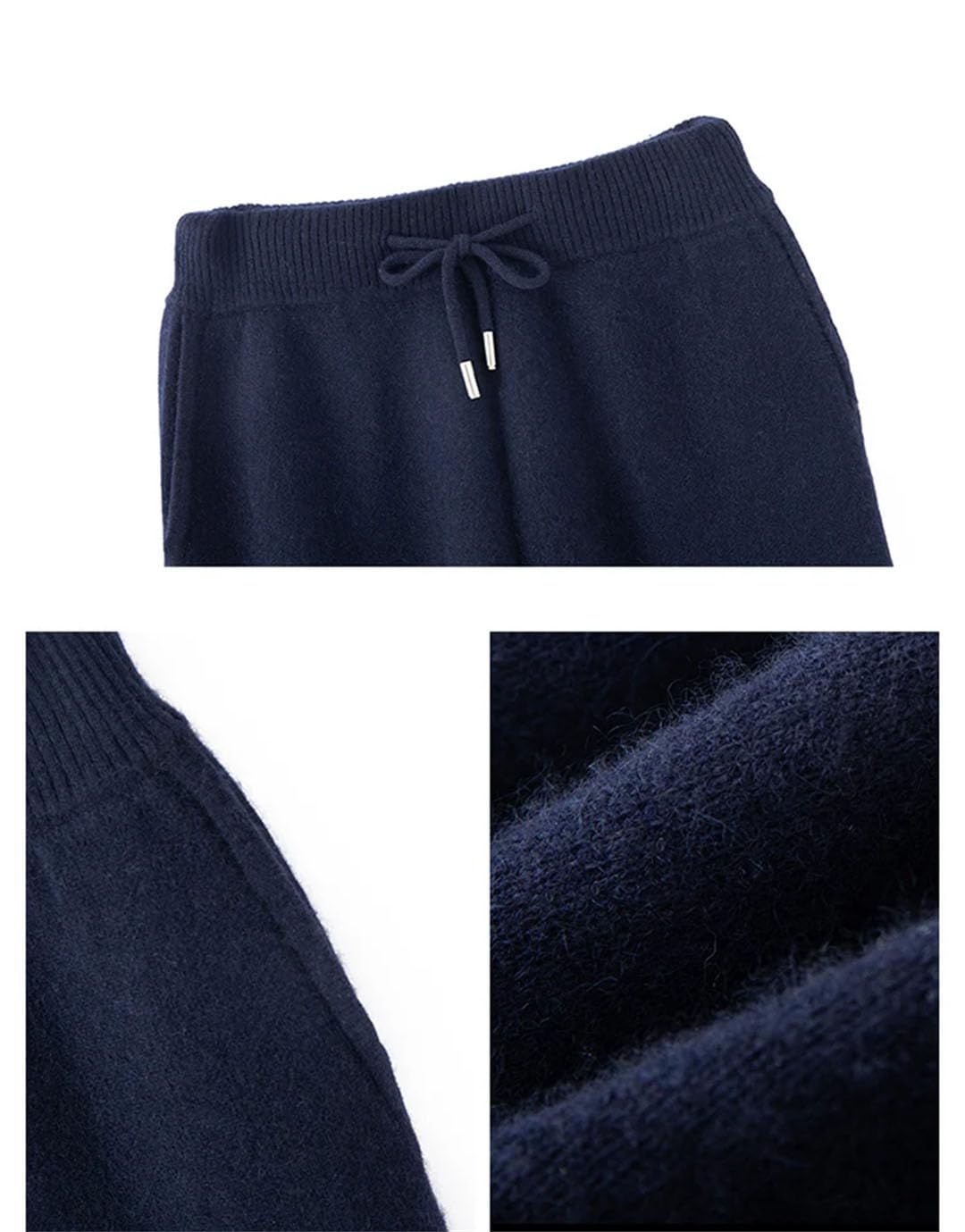 Cashmere Knit Long Pants