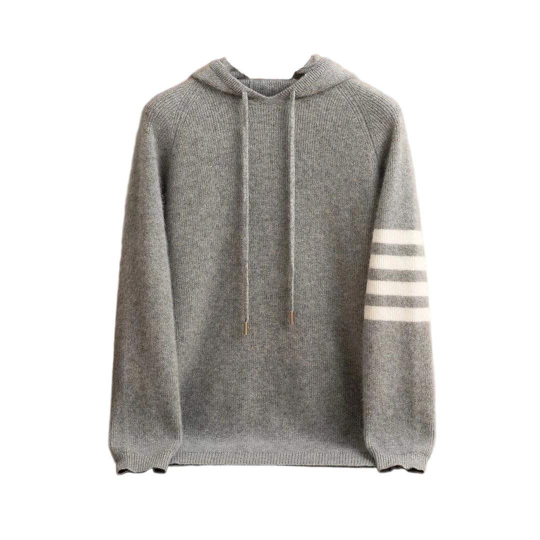 Cashmere Hooded Pullover Sweater