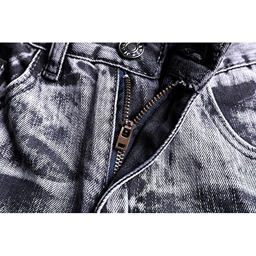 Slim Fit Biker Jeans