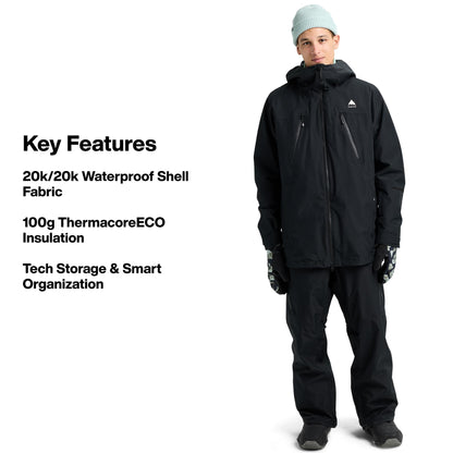 3-in-1 Waterproof Snowboard Jacket