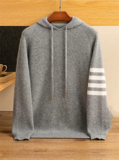 Cashmere Hooded Pullover Sweater