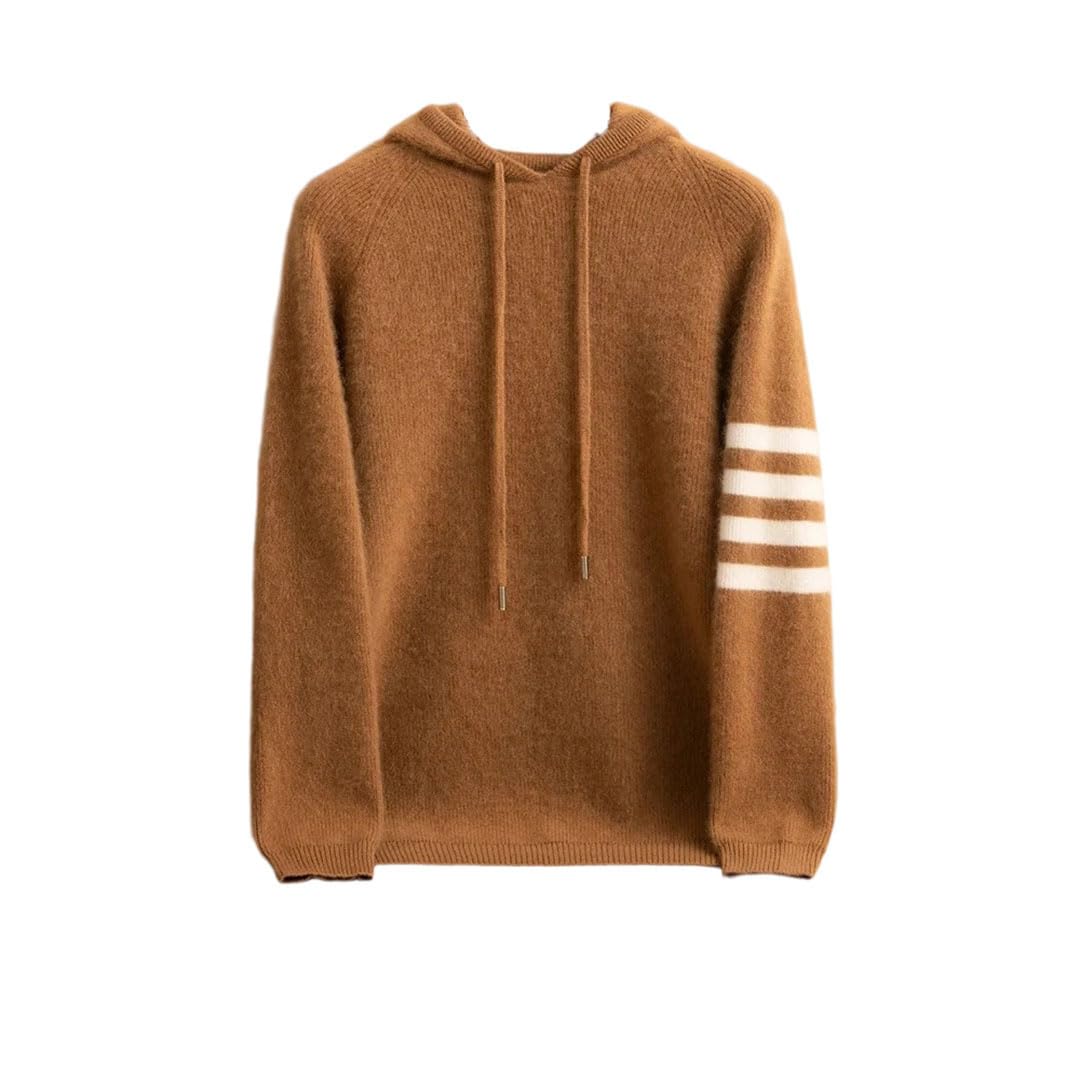 Cashmere Hooded Pullover Sweater