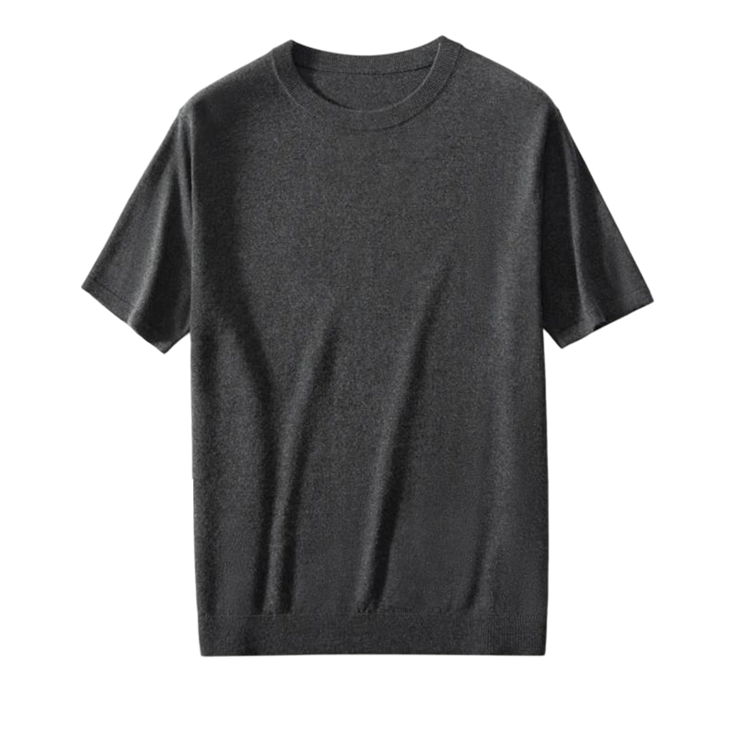 Silk Cashmere Knit T-Shirt