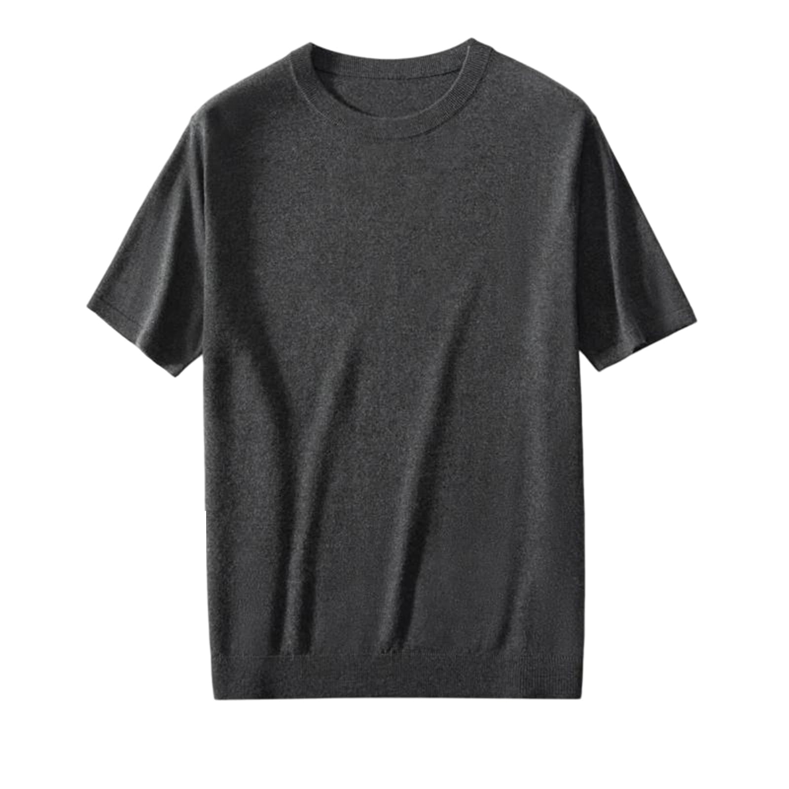 Silk Cashmere Knit T-Shirt