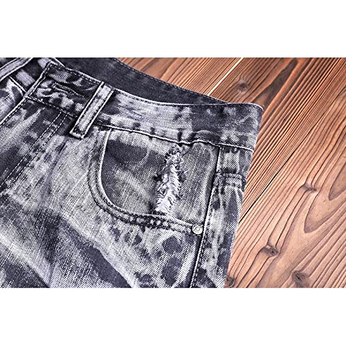 Slim Fit Biker Jeans