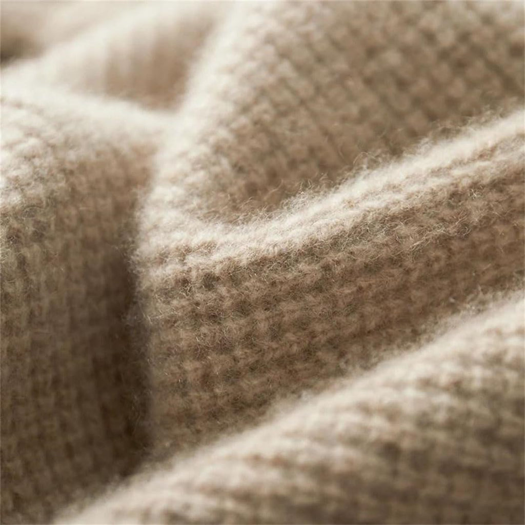 Cashmere Hooded Knit Sweater