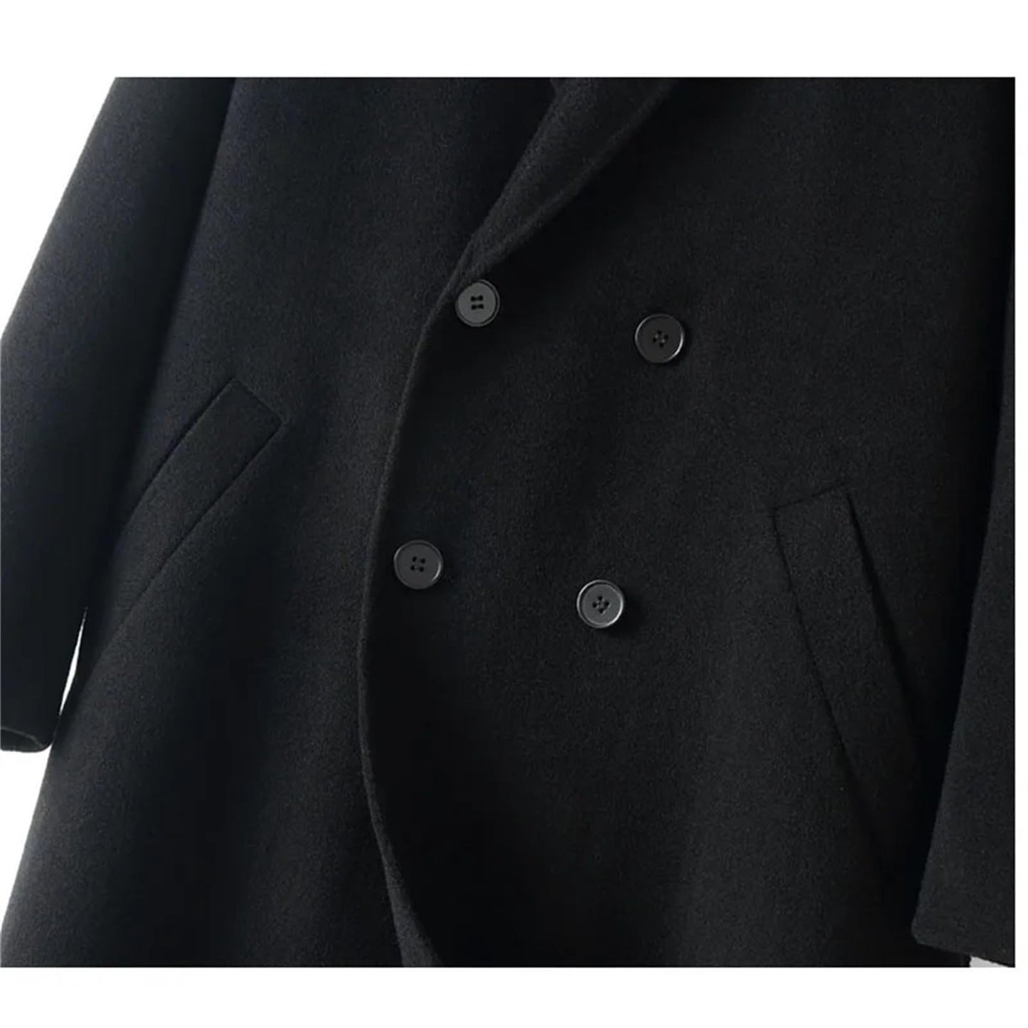 Double-Sided Wool Winter Coat