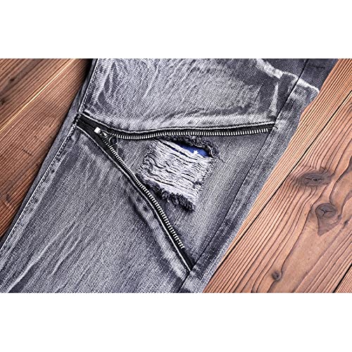 Slim Fit Biker Jeans
