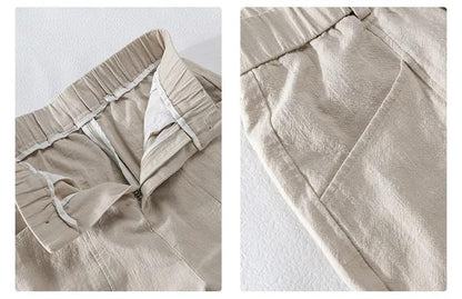 Lightweight Drawstring Cargo Pants