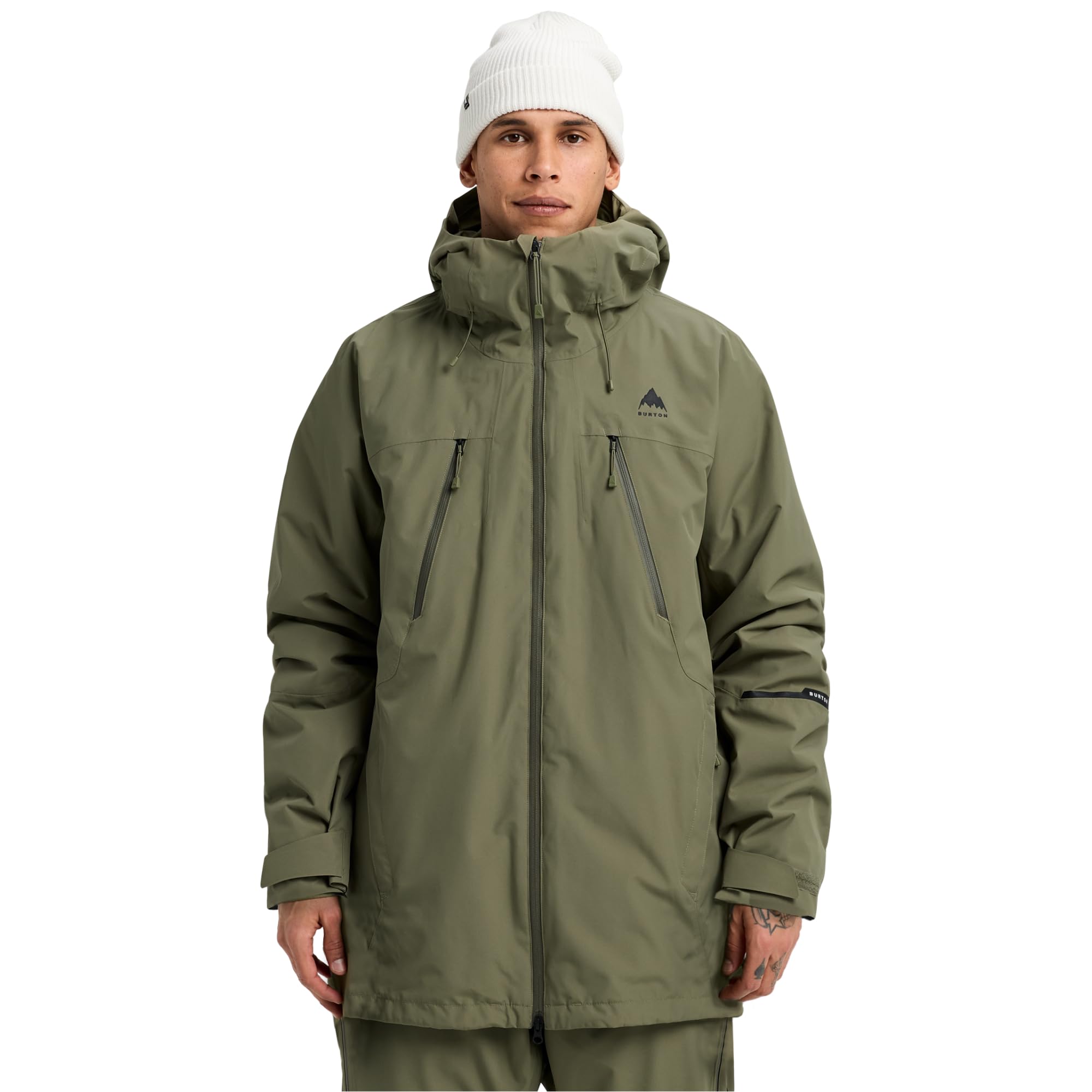 Burton Men’s Reserve 2-Layer 3-in-1 Jacket – Waterproof Winter Snowboard Jacket with Removable Insulated Liner & Hood