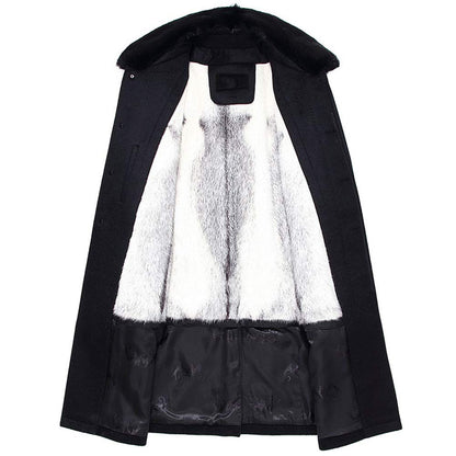 Long Mink Fur Coat