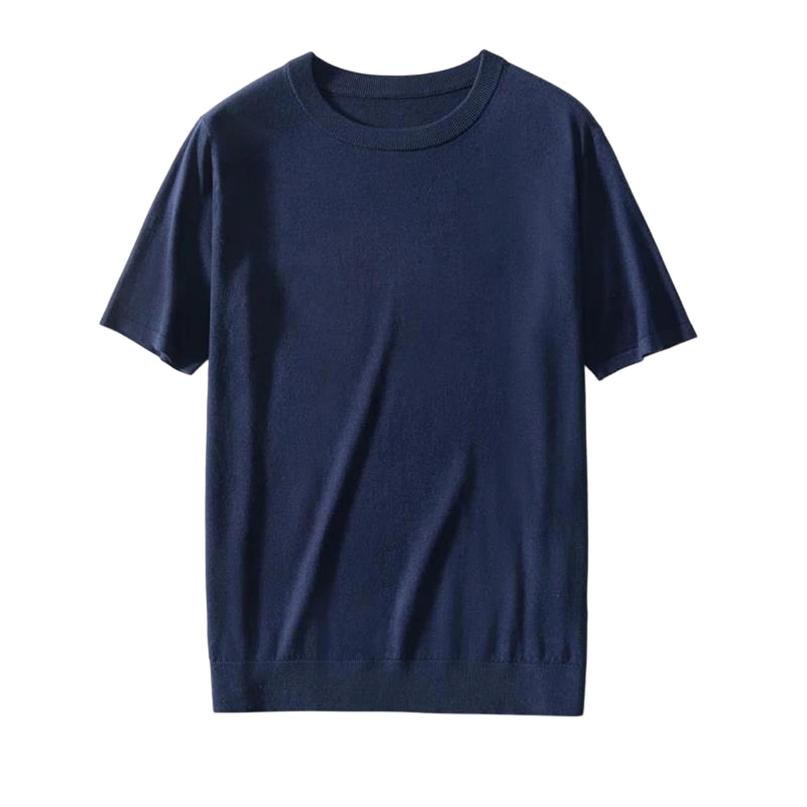 Silk Cashmere Knit T-Shirt