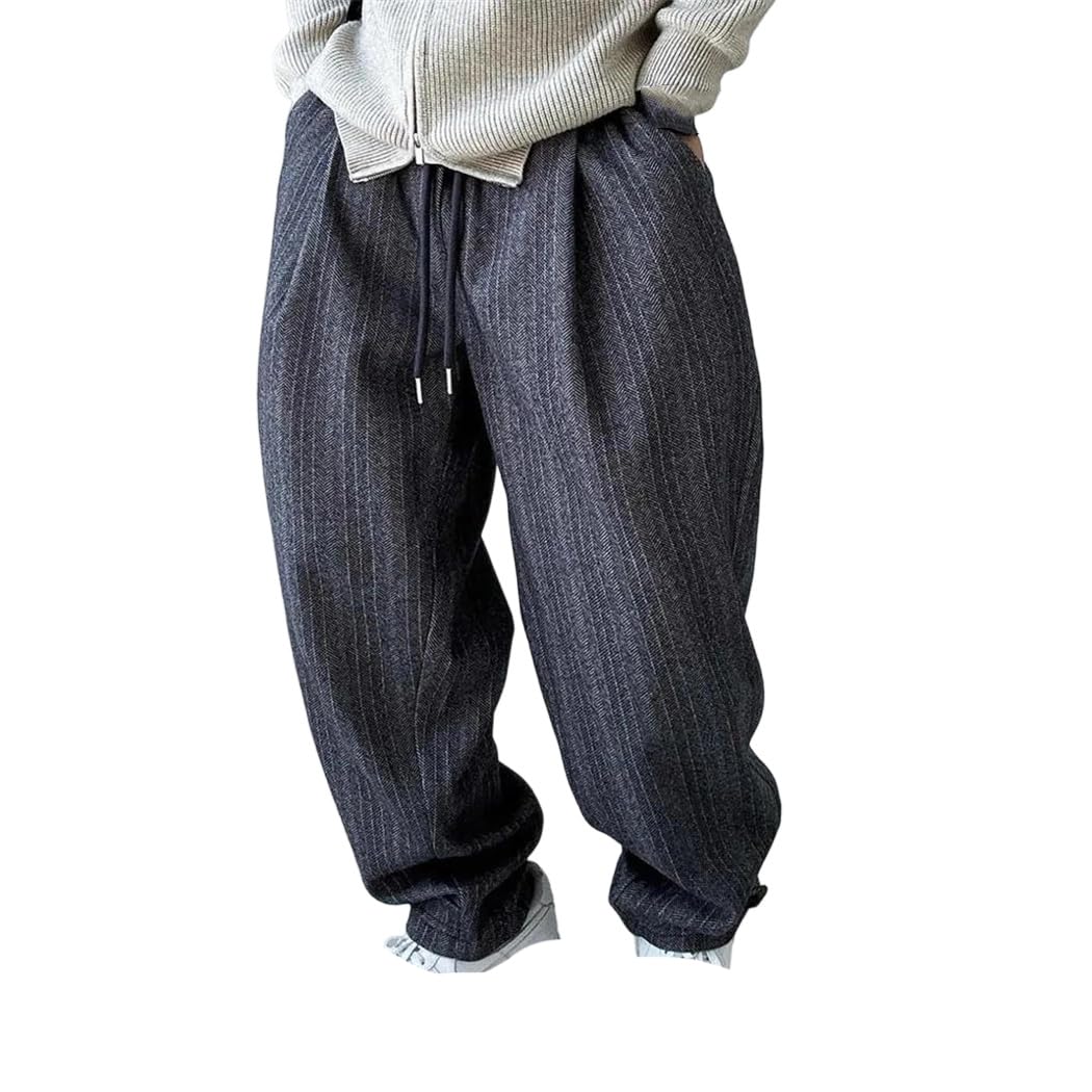 Wide-Leg Casual Pants