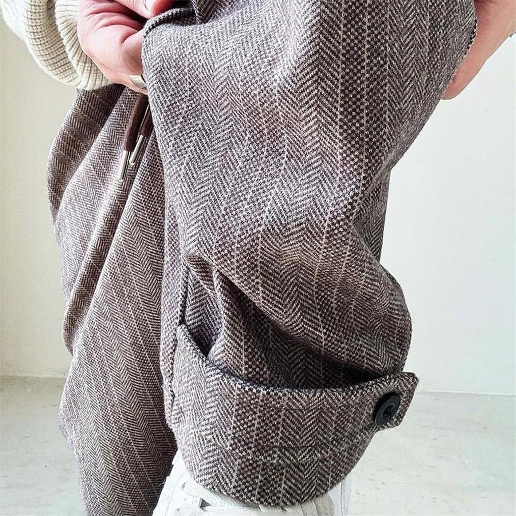 Wide-Leg Casual Pants