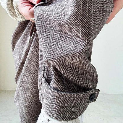 Wide-Leg Casual Pants