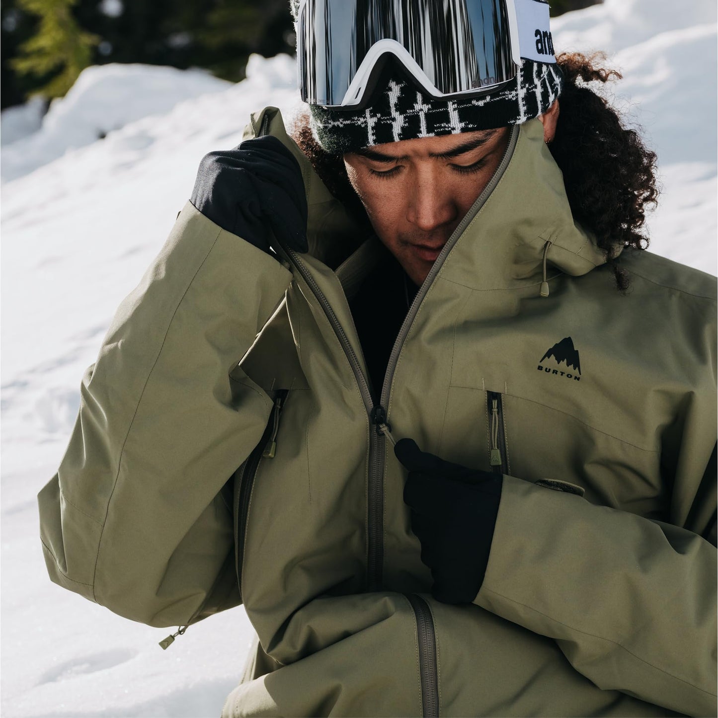3-in-1 Waterproof Snowboard Jacket