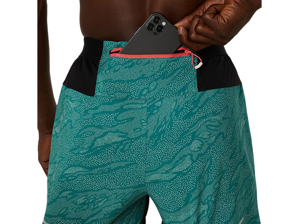 Printed Trail Running Shorts
