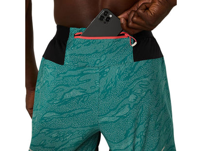 Printed Trail Running Shorts
