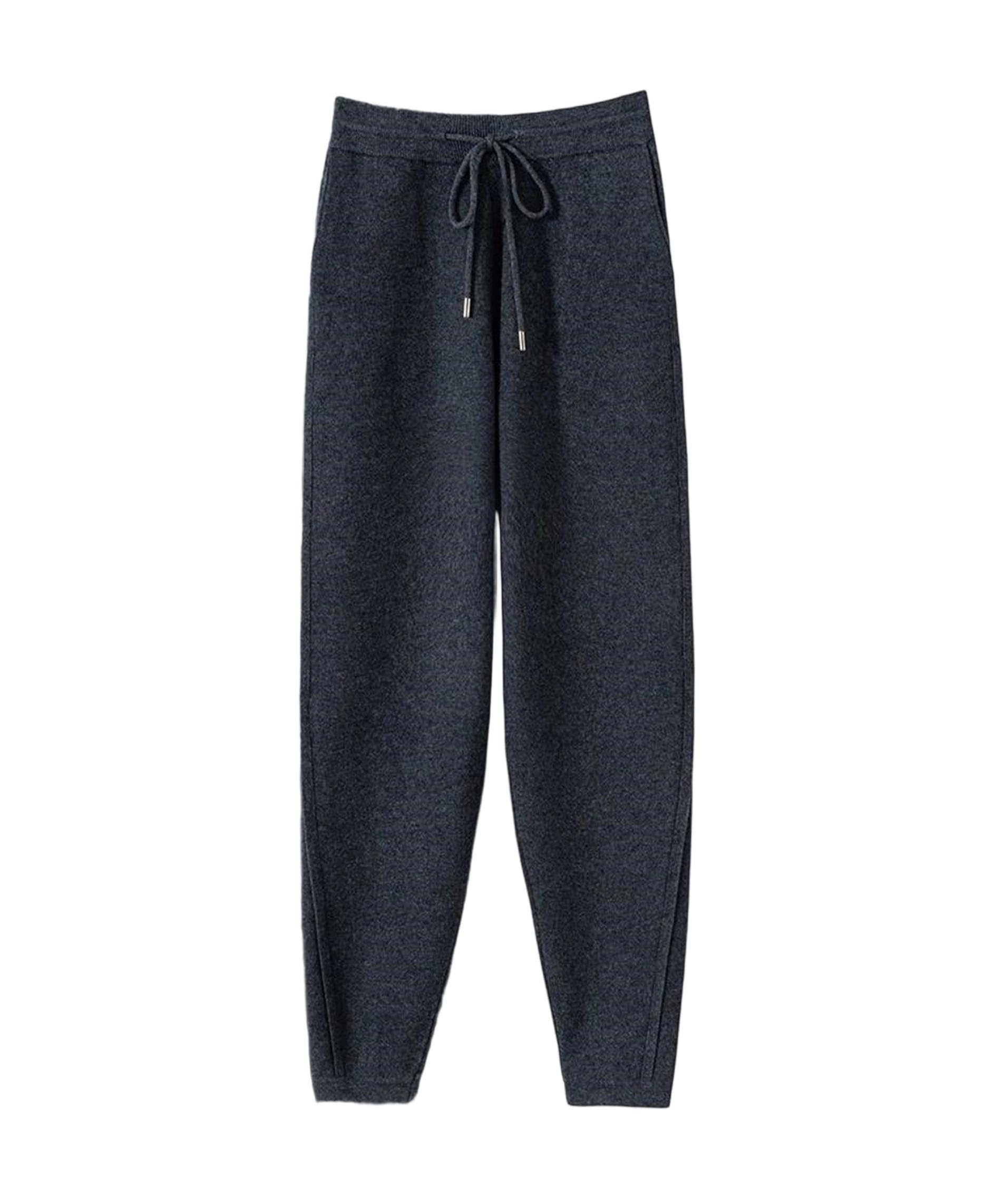 Cashmere Knit Pencil Pants
