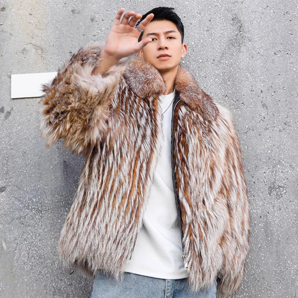 Lapel Fur Winter Coat