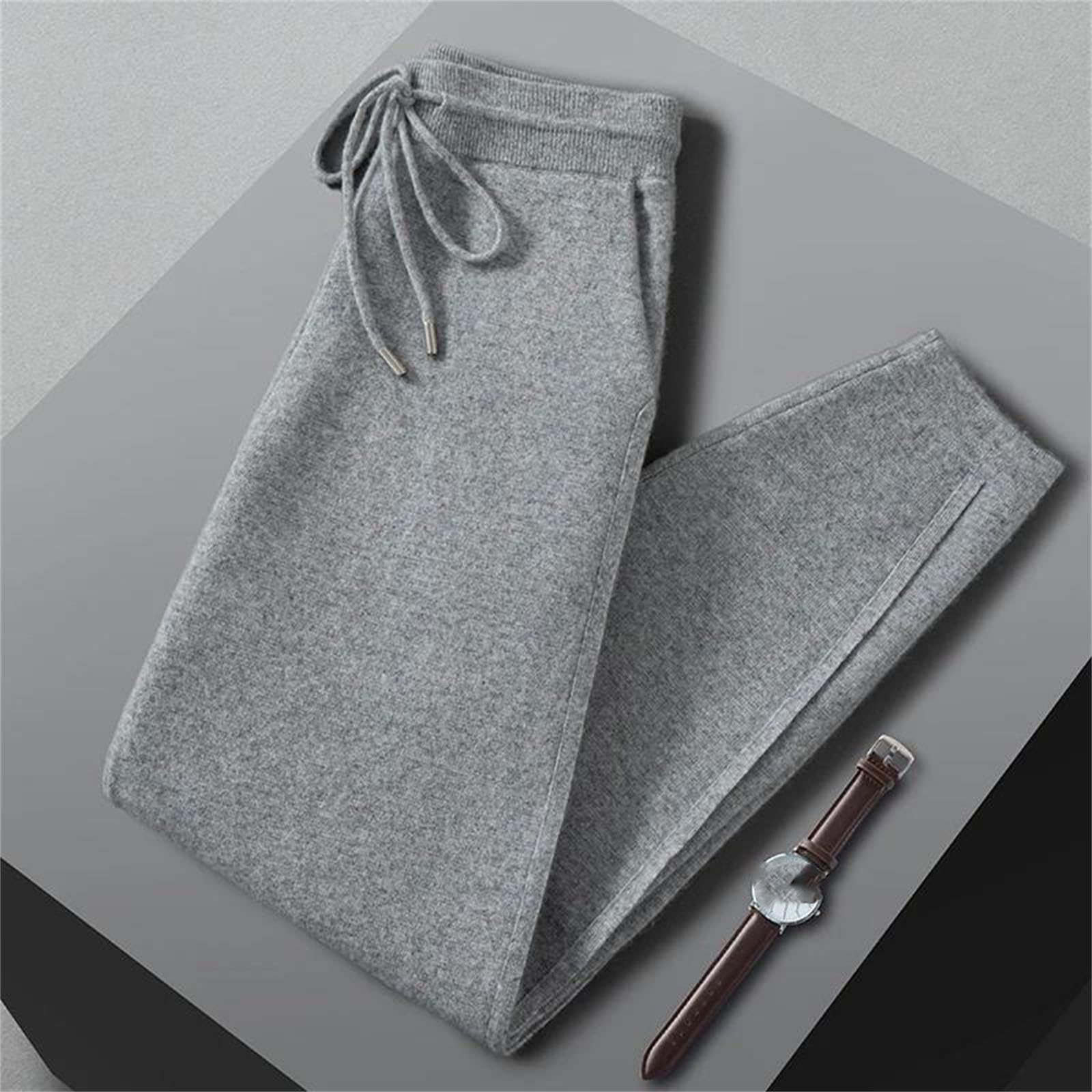 Cashmere Knit Pencil Pants