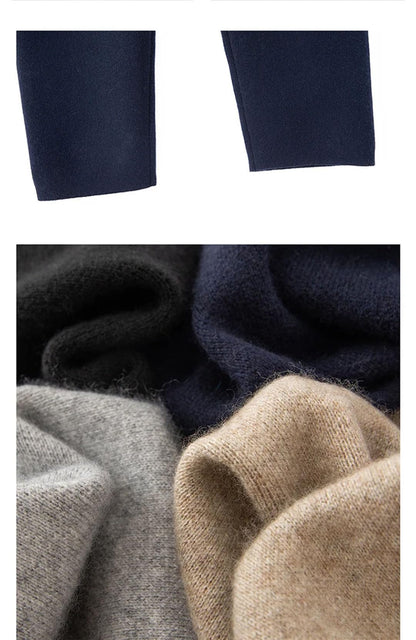 Cashmere Knit Long Pants