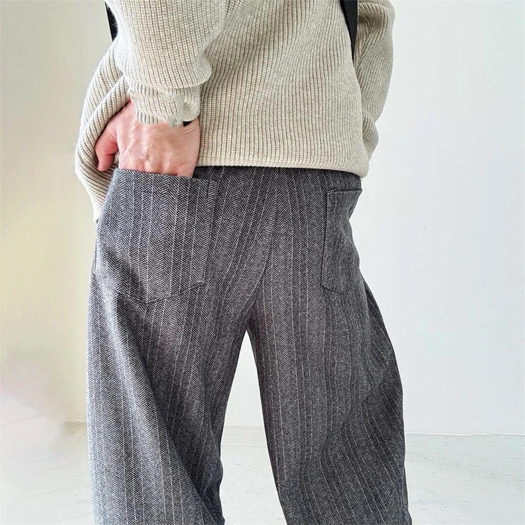 Wide-Leg Casual Pants