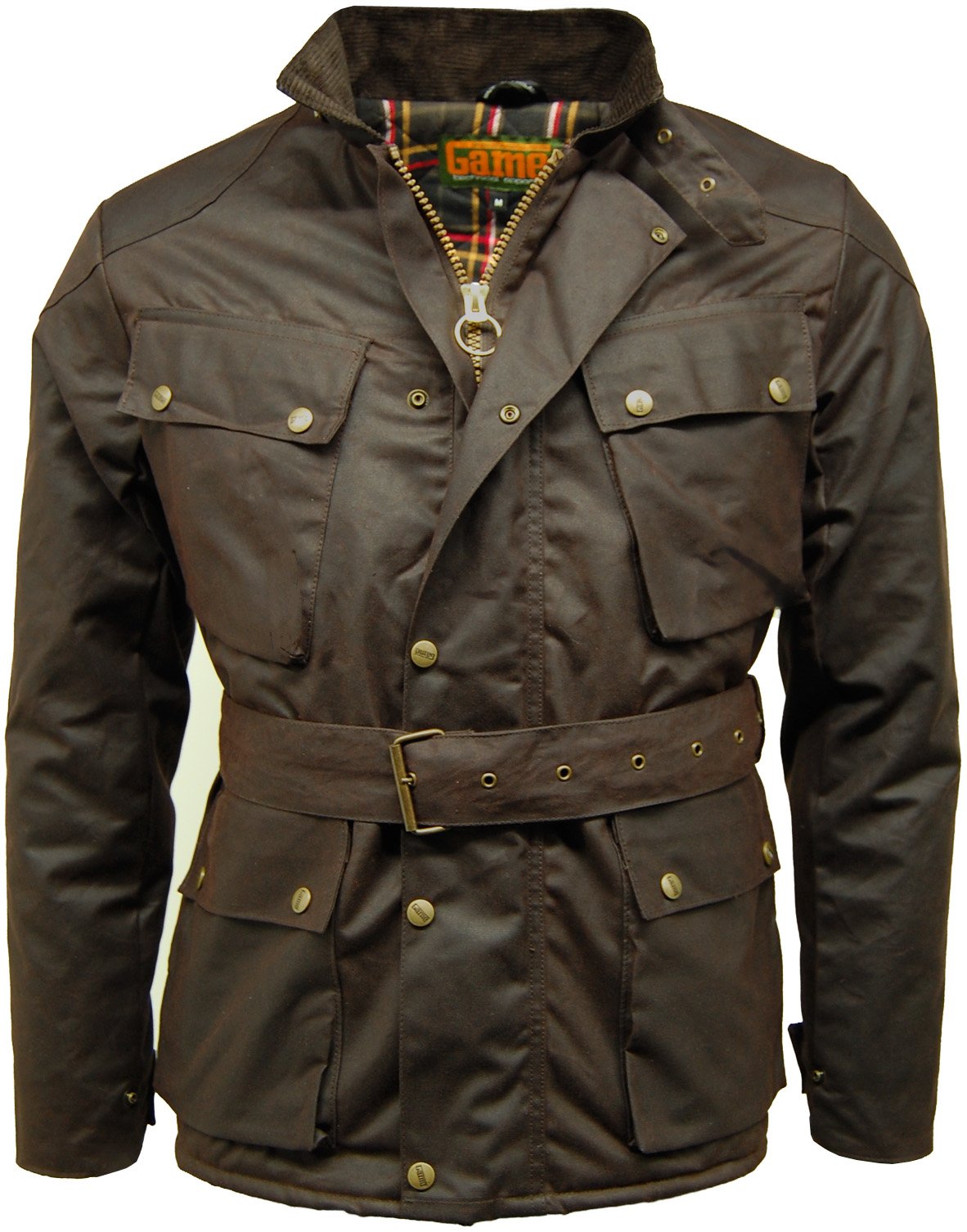 Quilted Wax Biker Jacket