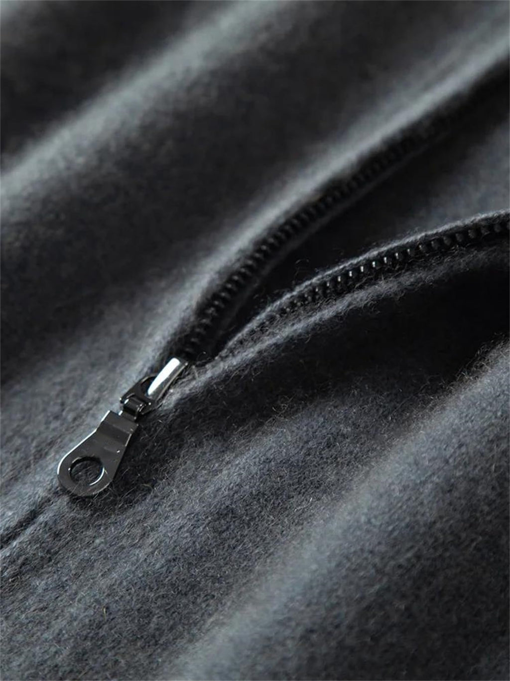 Full-Zip Cashmere Hoodie