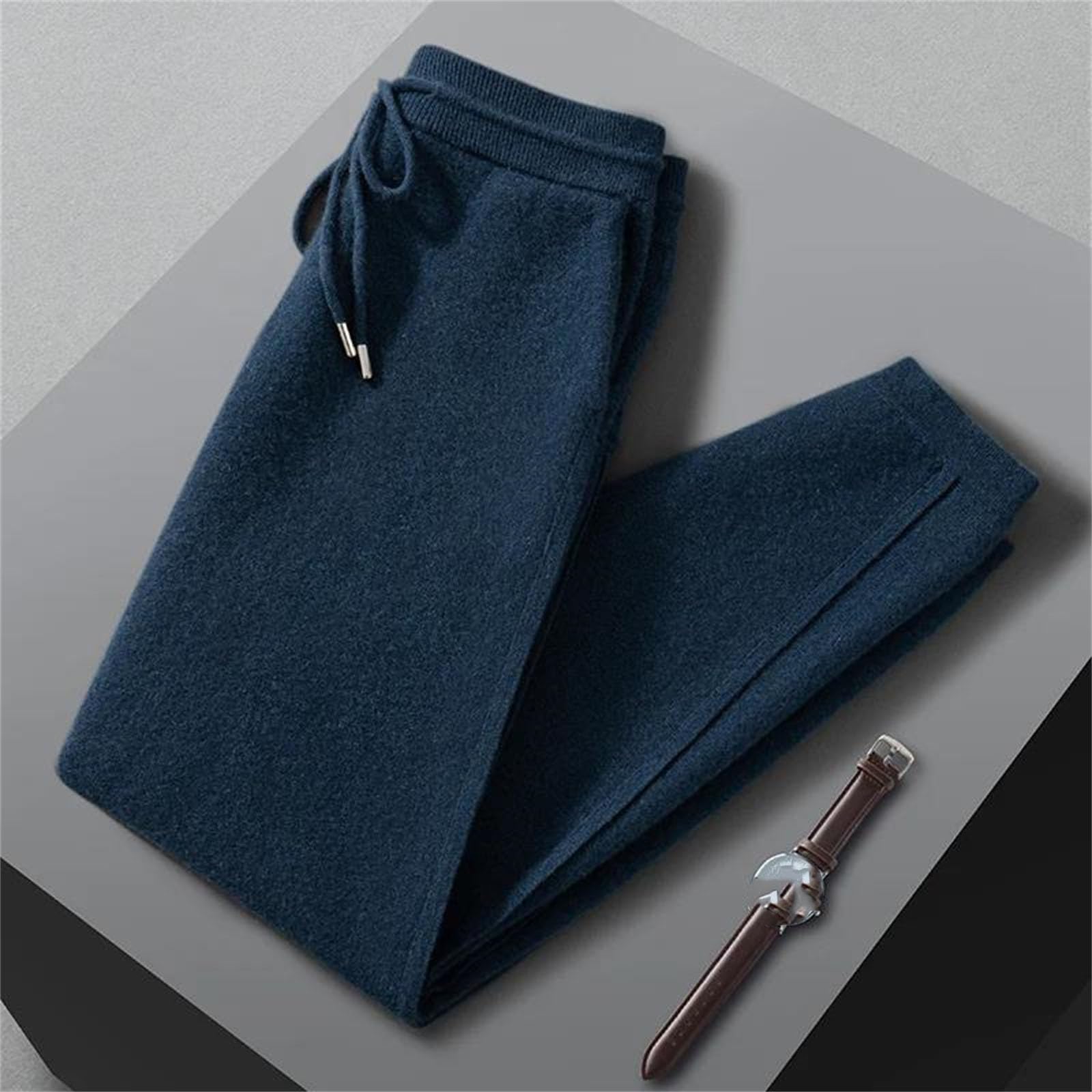 Cashmere Knit Pencil Pants