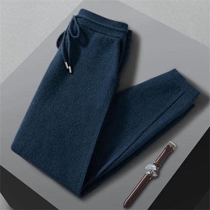 Cashmere Knit Pencil Pants