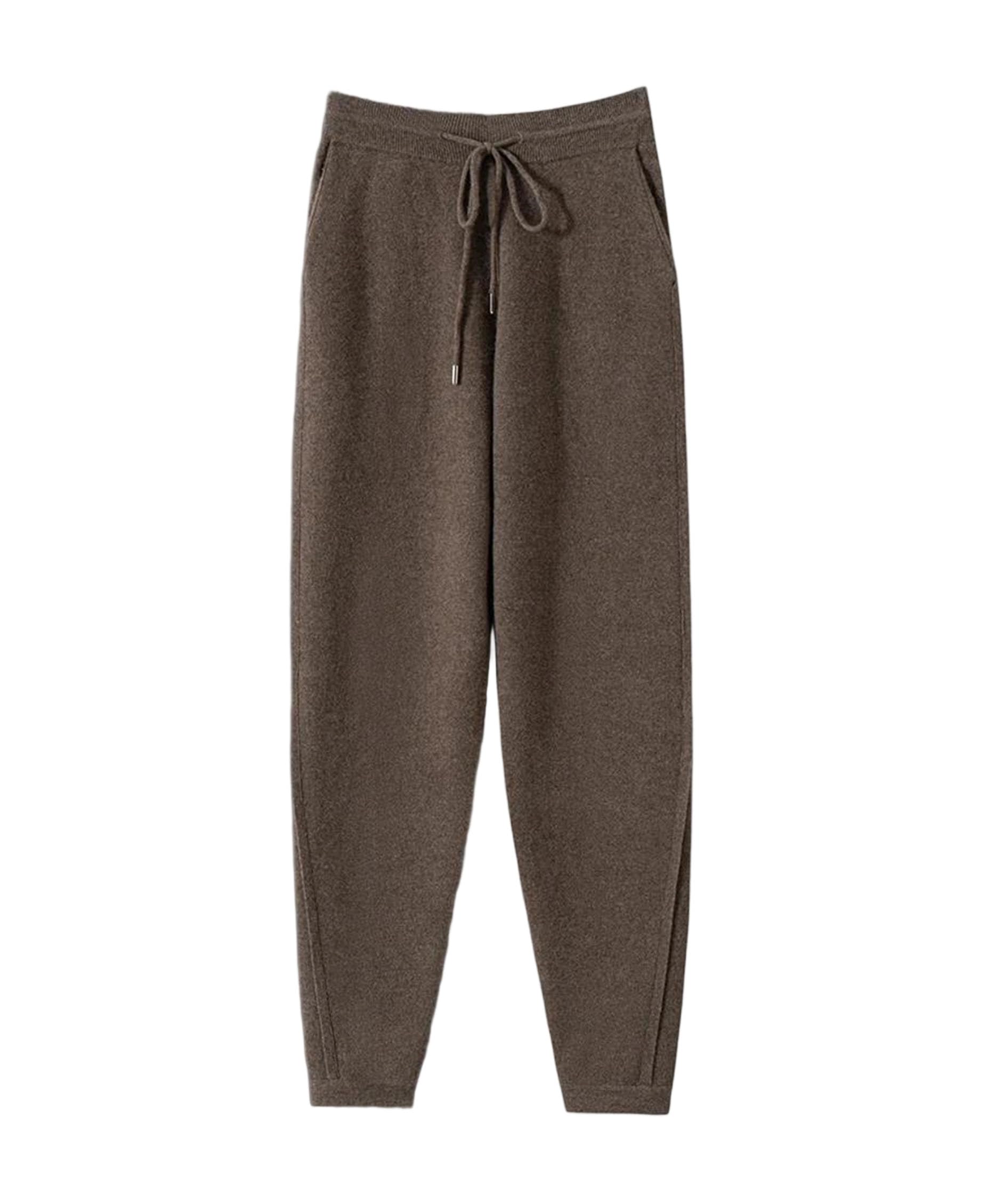 Cashmere Knit Pencil Pants